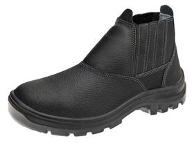 Bota de Segurança de Amarrar Marluvas Safety Flex 11SFB41-BP Acolchoada Com Bico de PVC CA 42867