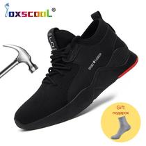 Bota de segurança de trabalho Foxscool New for Men Steel Toe Safety Shoes
