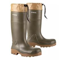 Bota de Segurança Ecoboots Bracol PU Cano longo Verde Solado Bege Sem Bico Com Polaina CA35047 Tamanho:42Cor:Verde Bota de Segurança Ecoboots Bracol PU Cano longo Verde Solado Bege Sem Bico Com Polaina CA35047 Tamanho:42Cor:Verde