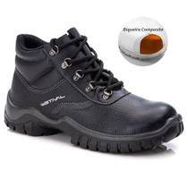 Bota de Segurança em Couro Estival - WO10033S1 - Bico Composite - CA 42553 Bota de Segurança em Couro Estival - WO10033S1 - Bico Composite - CA 42553