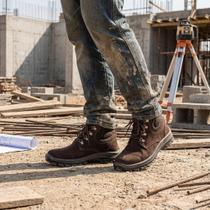 Bota de Segurança EPI Unissex para Engenheiro Civil Obras