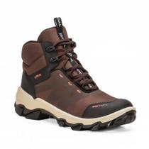 Bota de Segurança Hybrid Future Brown Estival Marrom Biqueira PVC HB40001S1BW CA 47843 Brinde Palmilha PU Gel