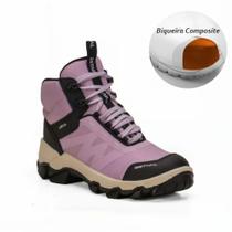 Bota de Segurança Hybrid Future Lilac Estival - Lilás - HB40003S1LL - Bico Composite - CA 47901