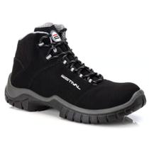 Bota de Segurança Masculino Botina Cano Médio Biqueira Resistente Bota de Segurança Masculino Botina Cano Médio Biqueira Resistente