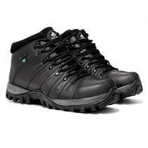 Bota de Segurança Masculino Macboot Uirapuru Cano Médio Couro Cadarço Conforto CA0001