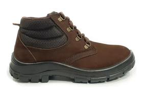 Bota De Segurança Nobuck De Amarrar Bico Pvc Rhino Epi
