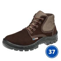 BOTA DE SEGURANÇA NUBUCK MARROM CAFÉ MARLUVAS Nº37