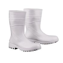 Bota de Segurança Pvc Impermeável EPI Cano Normal Branca Forrada CA 37456 Bracol Bota de Segurança Pvc Impermeável EPI Cano Normal Branca Forrada CA 37456 Bracol