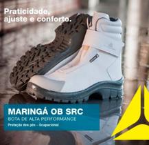 Bota de Segurança Térmica Delta Plus Maringá SB SRC Hidrofugada, Impermeável Bico Composite CA 45650