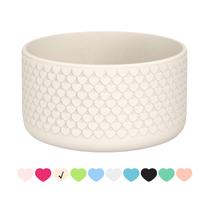 Bota de Silicone para Garrafa Hydro Flask Wide Mouth 32oz - Creme