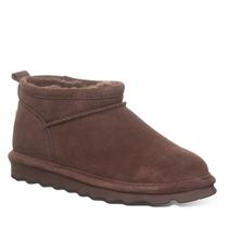 Bota de tornozelo BEARPAW Super Shorty feminina de nogueira tamanho 5 Bota de tornozelo BEARPAW Super Shorty feminina de nogueira tamanho 5