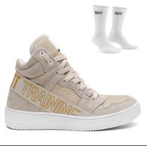 Bota de Treino Feminino Boot Training Elastic + Meia Fitness Gym