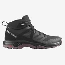 Bota de Trilha Feminina Salomon Exeo Mid GTX Gore-Tex Preta
