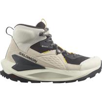 Bota de Trilha Masculina Salomon Elixir Mid GTX Gore-Tex Bege