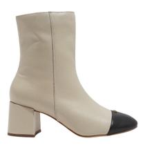 Bota Degalls Feminina Couro Cano Médio 0186.4f34.0136 Bota Degalls Feminina Couro Cano Médio 0186.4f34.0136
