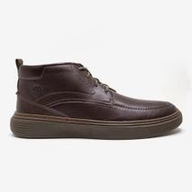 Bota Democrata 240302 Clash Denim Couro Masculina