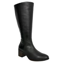 Bota Democrata Feminina Anne Cano Alto 670103 Preta Bota Democrata Feminina Anne Cano Alto 670103 Preta