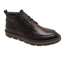 Bota democrata jeff couro cano curto ref 604104 masculino Bota democrata jeff couro cano curto ref 604104 masculino