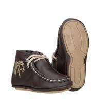 Bota Destroyer Capelli Infantil Masculina Couro Lisa Casual