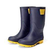Bota DREAM PAIRS Infantil Impermeável Marinho Amarelo Tamanho 9 para Crianças