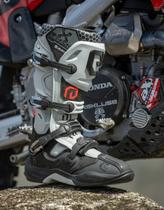 Bota Eleveit X-Legend Evo Motocross Enduro Articulada 2026 Cor:CinzaTamanho:44