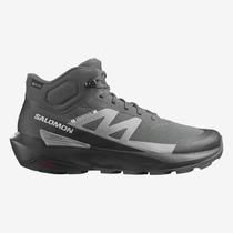 Bota Elixir Activ Mid Gore Tex Cinza - Salomon Bota Elixir Activ Mid Gore Tex Cinza - Salomon