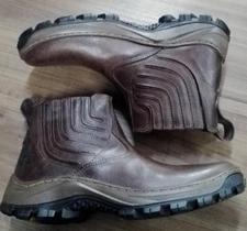 Bota Em Couro Latico Pinhao No 42