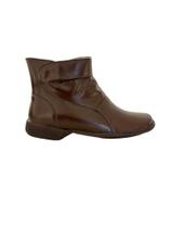 Bota Em Couro Rasteria Coffe Jgean - Ge0005 Bota Em Couro Rasteria Coffe Jgean - Ge0005