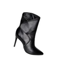 Bota Cano Curto Schutz Coturno Couro 020330011 Preto | Zariff