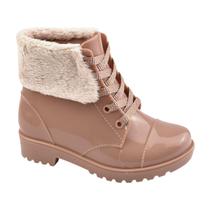Bota Estilo Coturno Infantil Menina Luelua
