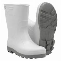 Bota EVA Overtech Vulcabras Branca Cano Curto Impermeável Açougue Cozinha Industria