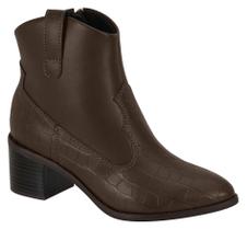 Bota Fem Beira Rio 9066.104 Cafe