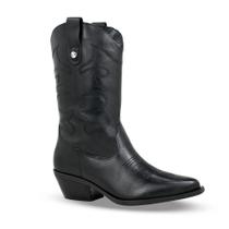Bota Fem Bottero Western Couro Bordada Preto 347706-15 Tamanho:35Cor:PretoGênero:Feminino