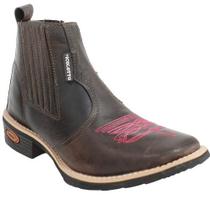 Bota Fem Cano Curto Western 404