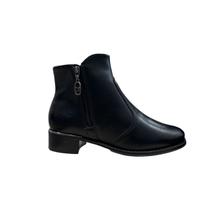 Bota fem preto beira rio napa genebra