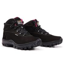 Bota Feminina Adventure Trabalho Passeio Em Couro legitimo Conforto Bota Feminina Adventure Trabalho Passeio Em Couro legitimo Conforto
