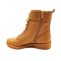 Bota feminina ajuste fino couro soft ref. 1302