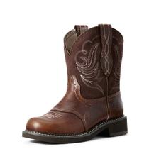 Bota feminina Ariat Fatbaby Heritage Dapper Western Boot Copper Chaleira/Brownie 7.5