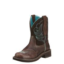 Bota feminina Ariat Fatbaby Heritage Dapper Western Royal Chocolate/Fudge, 6 de largura Bota feminina Ariat Fatbaby Heritage Dapper Western Royal Chocolate/Fudge, 6 de largura