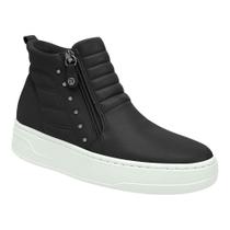 Bota Feminina Beatriz Anabela Preto Piccadilly 910006-4 Bota Feminina Beatriz Anabela Preto Piccadilly 910006-4