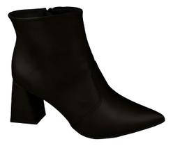 Bota Feminina Bebecê Bico Fino Macia Casual T4316-021 Bota Feminina Bebecê Bico Fino Macia Casual T4316-021