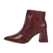 Bota Feminina Bebece Bico Fino Salto Bloco Elegante Conforto