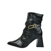 Bota Feminina Bebecê Cano Baixo REF: T4338-297 VERNIZ SMASH