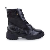 Bota Feminina Bebecê Coturno Verniz Preta - T2422