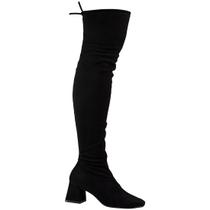 Bota Feminina Bebece Over Knee Salto Baixo Bloco T4414-230