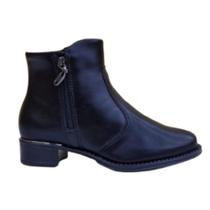 Bota Feminina BEIRA RIO Cano Baixo de Zíper 9045.347 Bota Feminina BEIRA RIO Cano Baixo de Zíper 9045.347