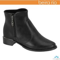 Bota Feminina Beira Rio Cano Curto Elegânte Confortável