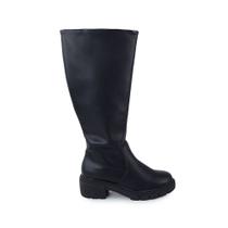 Bota Feminina Beira Rio Cano Longo Preta - 9077 Bota Feminina Beira Rio Cano Longo Preta - 9077