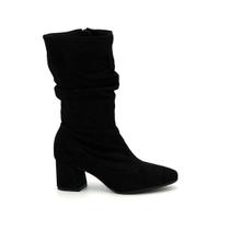 Bota Feminina Beira Rio Original 9076.112 Cano Medio Salto Grosso Enrugada Bota Feminina Beira Rio Original 9076.112 Cano Medio Salto Grosso Enrugada