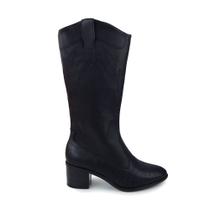 Bota Feminina Beira Rio Preta - 9066